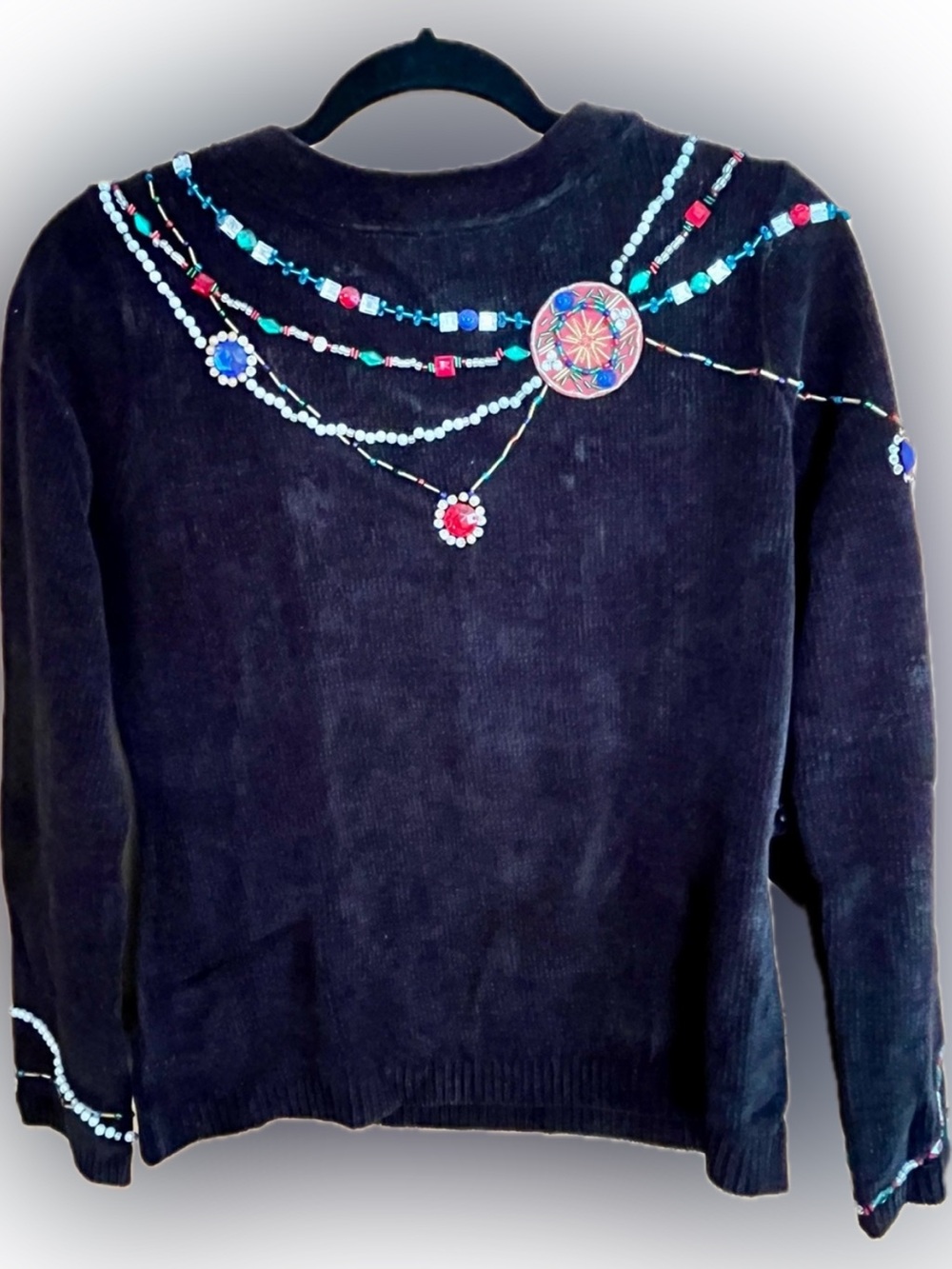 Christopher Radko x Bellepointe NWT Gold Logo Sweater SZ S Rare Christmas
